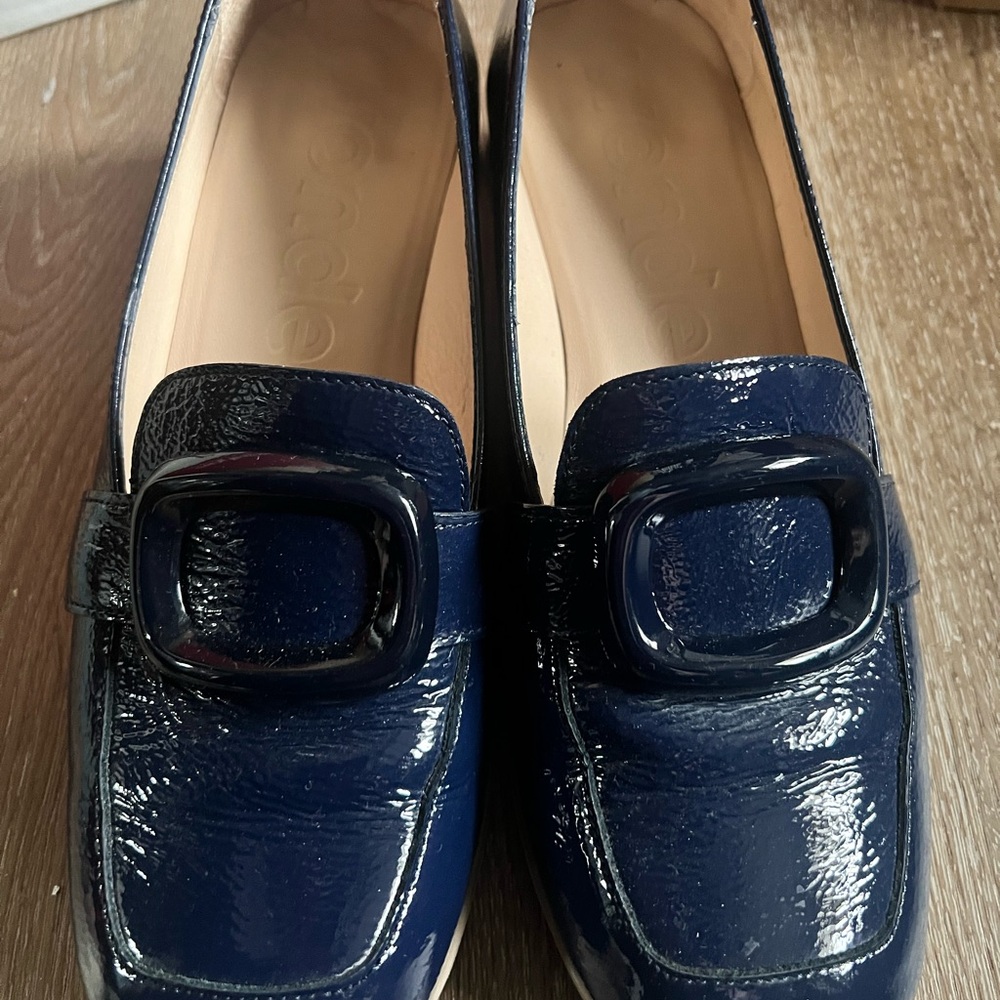 Elegant Navy Loafers